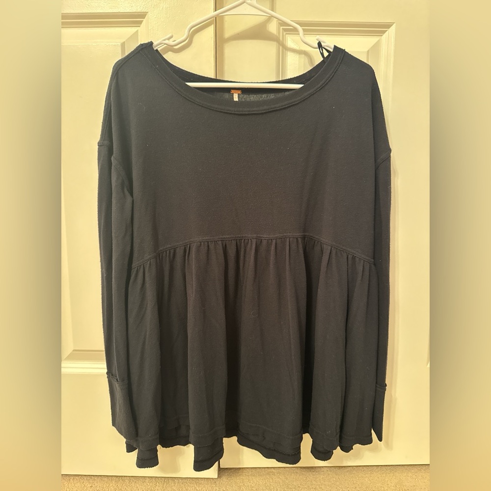Free people peplum top